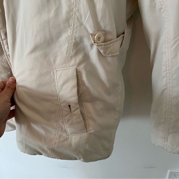 Levi’s Ivory Hooded Ski Snow Winter Jacket - Picture 9 of 11